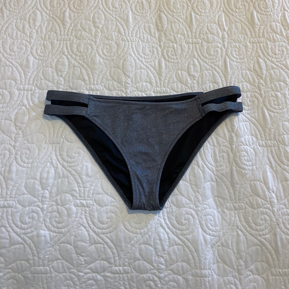 Shiny bikini bottoms